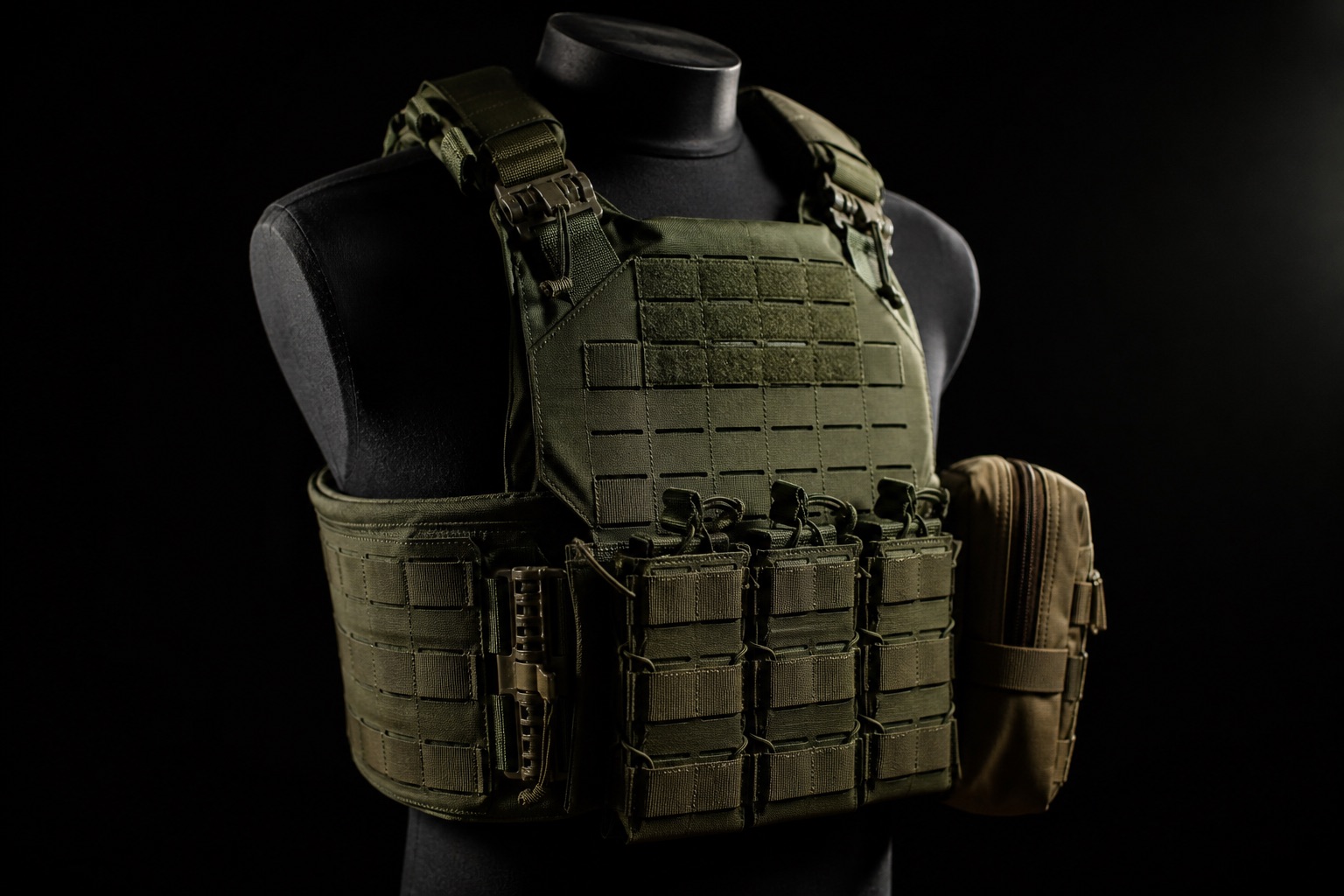 Плитоноска з підсумками Force Gear
